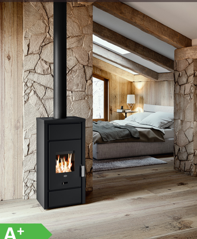 Stufa a Legna modello Ester, Eva Calor