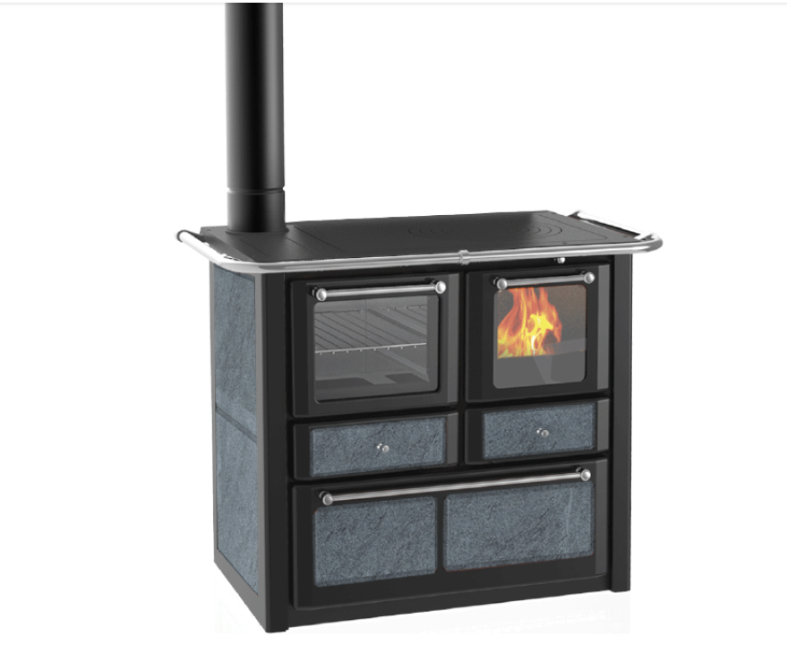 Cucina a legna con forno Gaia 149 A VL SX, Lincar