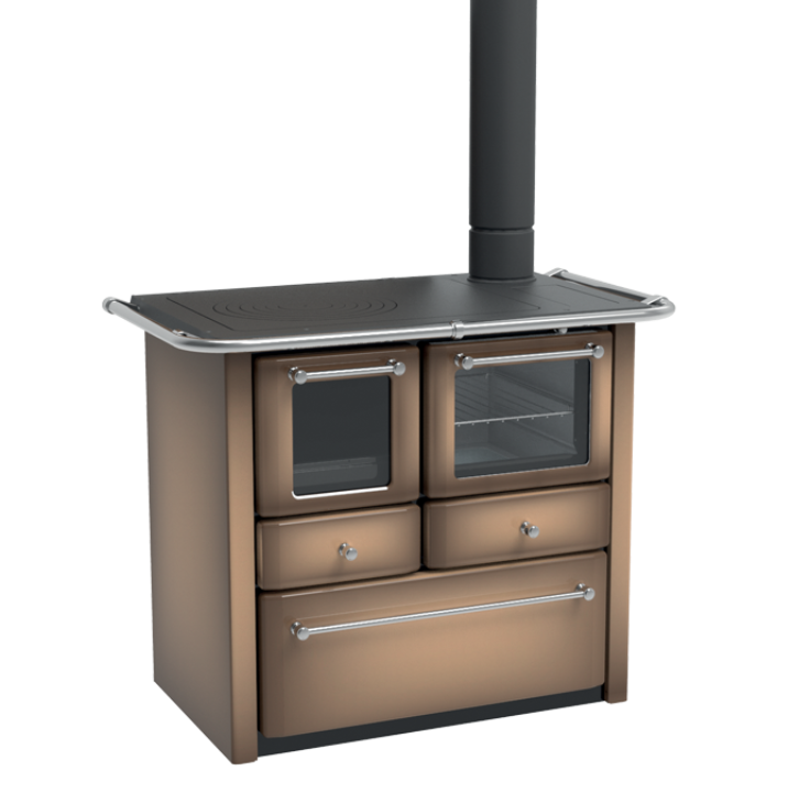 Cucina a legna con forno Gaia 149 AV Dx, Lincar