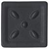 Stufe a legna modello QUBE 1 con rivestimento in Maiolica, Piazzetta