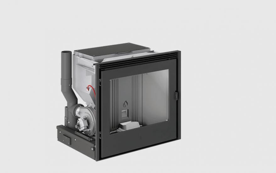 IP 11 Framelesse Door, Inserto a pellet Piazzetta