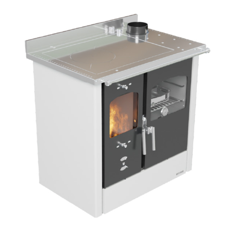 Cucina a legna con forno Omega, Lincar
