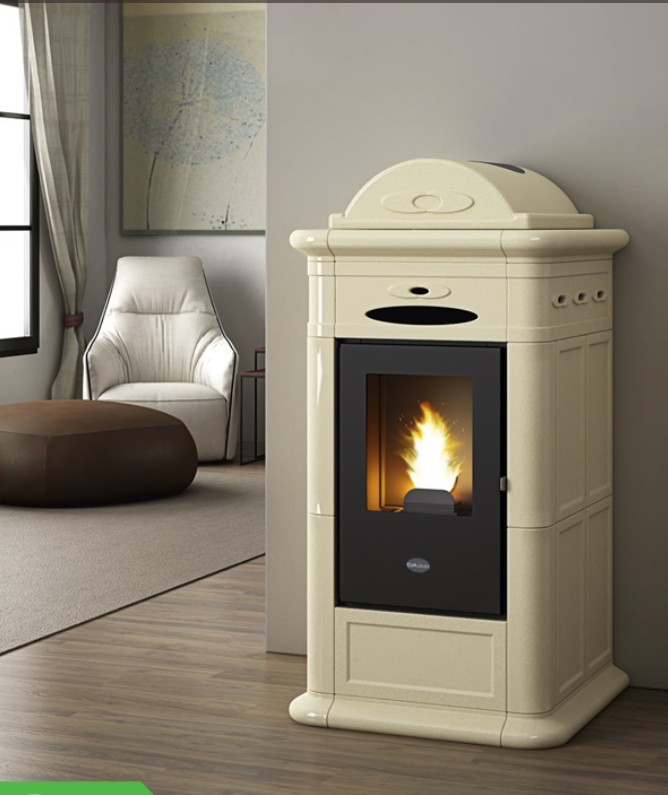 Stufa a Pellet modello Adele ventilata, Eva Calor