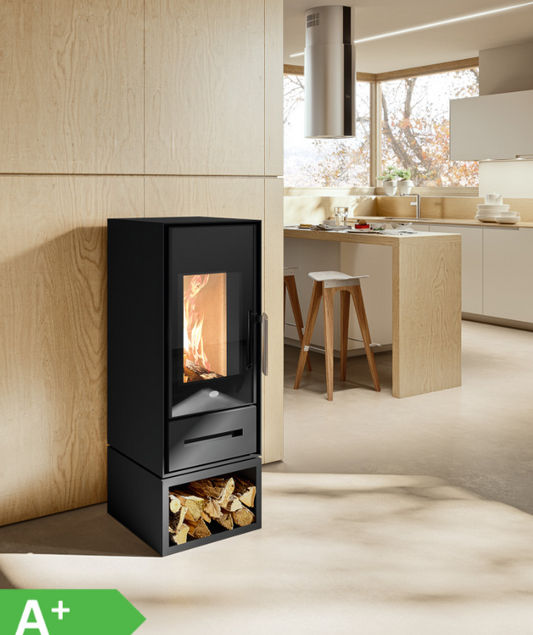 Stufa a Legna modello Arianna Ermetica, Eva Calor