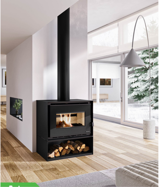 Stufa a Legna modello Brando Ventilato, Eva Calor