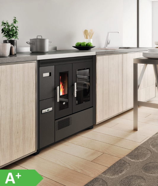 Cucina a Pellet modello Enrica Plus, Eva Calor