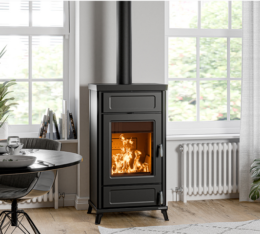 Dora Easy Termostufa a legna "READY TO START", Thermorossi