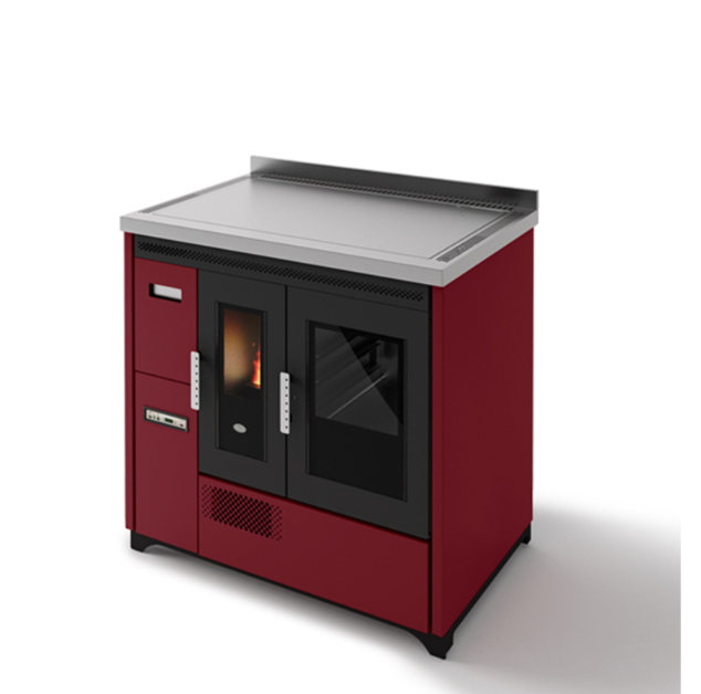 Cucina a Pellet modello Enrica ventilata, Eva Calor
