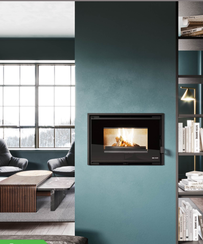 Inserto a Legna modello Giorgio 8, Eva Calor