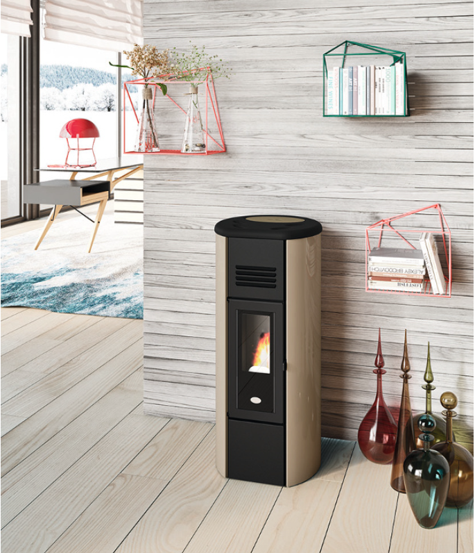 Stufa a Pellet modello Heidi, Eva Calor