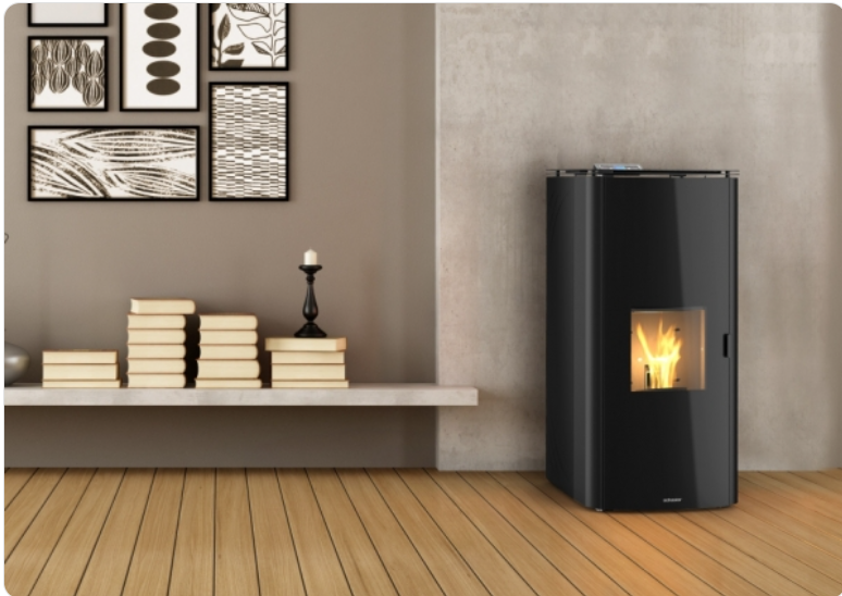 Termostufa a pellet IDRA 5S 5 stelle, Schuster