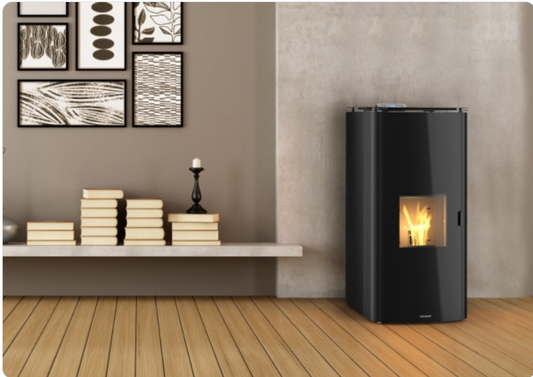 Termostufa a pellet IDRA 5S 5 stelle, Schuster