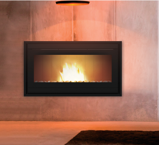 Inserto a Pellet Esprit Infinity, ventilato e canalizzabile, Thermorossi