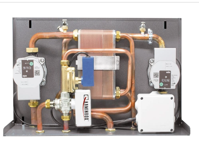 KIT 1 orizzontale 30 kw - 14 kw Legna (K1K-3014), Kaminbox