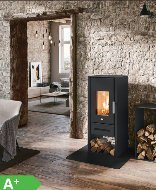 Stufa a Legna modello Livia Ermetica, Eva Calor