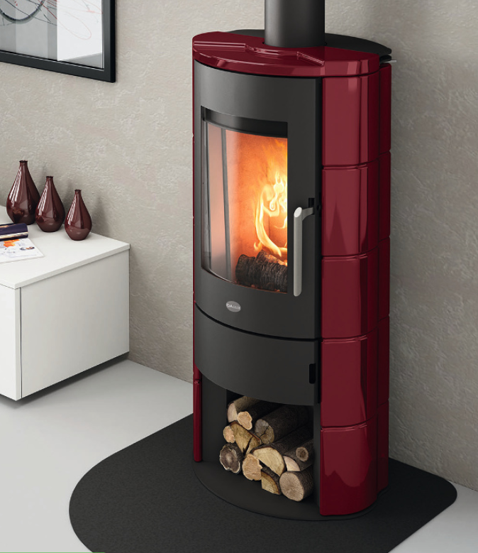 Stufa a Legna modello Marica Ermetica, Eva Calor