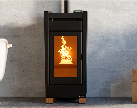 Mood Evo6 Stufa a pellet ventilata, Thermorossi
