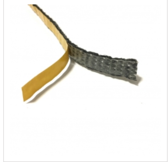 Nastro fibra vetro nero adesivo, Piazzetta