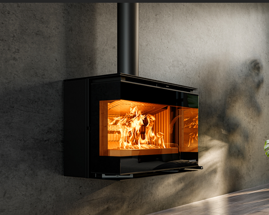 Panorama Evo6 Wall Inserti a legna a convezione naturale, ventilati e canalizzabili, Thermorossi