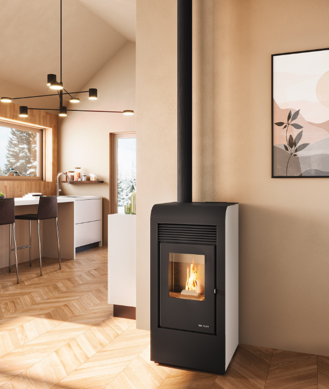 Stufa a Pellet modello Rita, Eva Calor