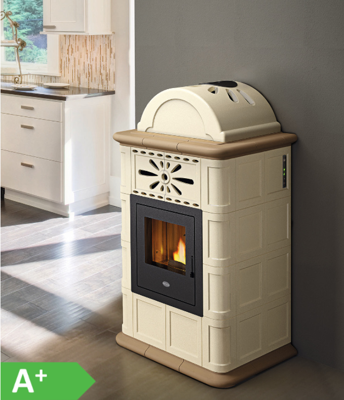 Stufa a Pellet modello Rosy ventilata, Eva Calor