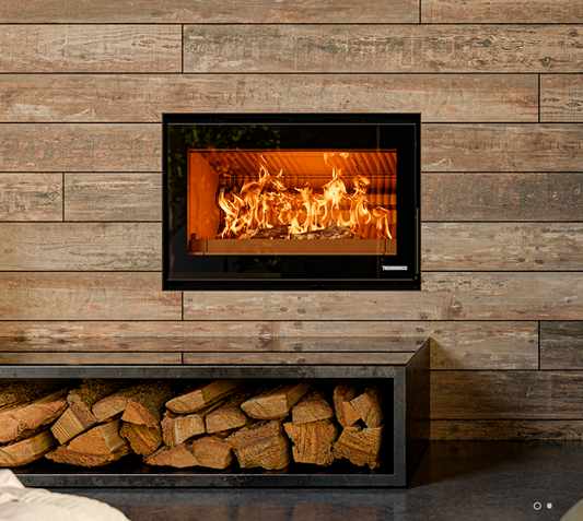 Skyline Evo6 800 Inserti a legna convezione naturale, ventilati e canalizzabili, Thermorossi