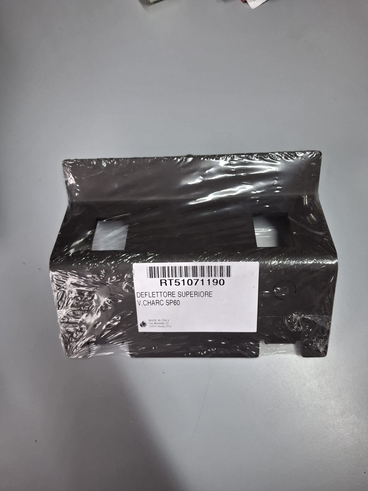 Deflettore superiore V.Charc SP 60 Stufe a pellet Piazzetta/Superior