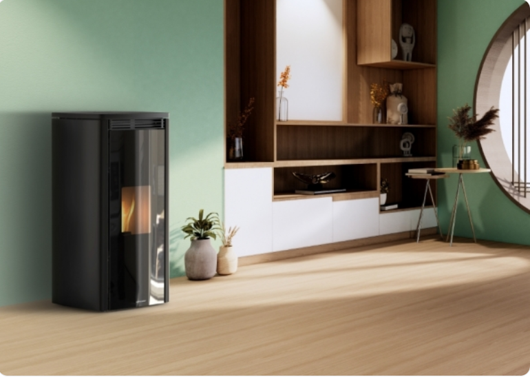 Stufa a pellet ZENA V, Schuster