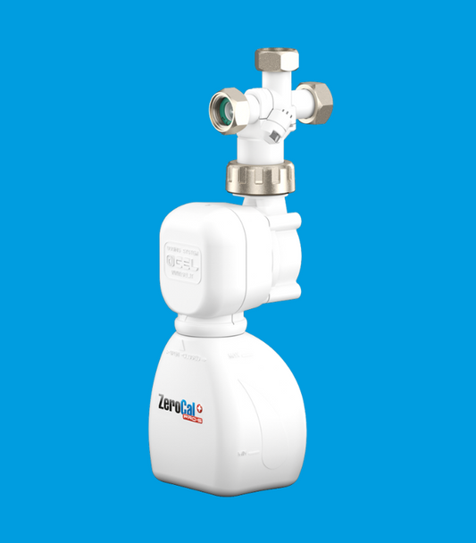 Dosatori proporzionali anticalcare con ricarica liquida, ultracompatti per il minimo ingombro Zerocal+ PRO S, GEL