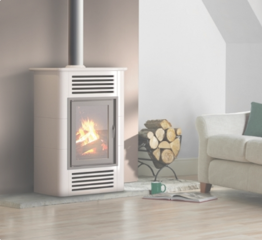 Stufa a legna Lilla 10 ceramica, Schuster