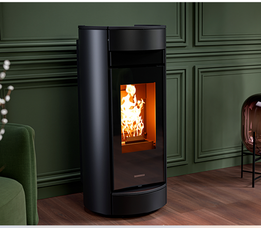 Moma Natural Air Evo6 Stufa a pellet a convenzione naturale e ventilata, Thermorossi