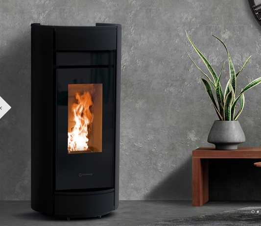 Moma Plus Evo6 stufa a pellet a canalizzabile, Thermorossi