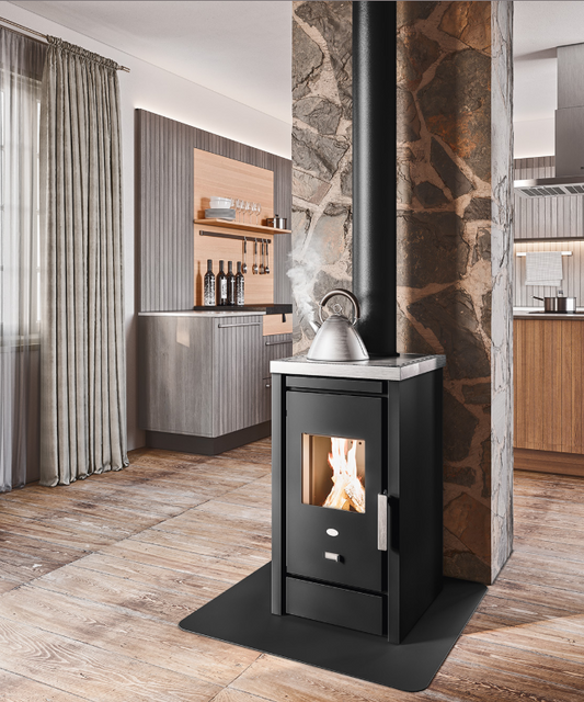 Stufa a Legna modello Sandra, Eva Calor