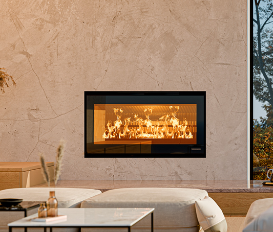 Skyline Evo6 1000 Inserti a legna convezione naturale, ventilati e canalizzabili, Thermorossi