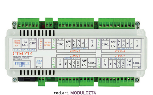 Modulo per la gestione idraulica Multizona per termoregolatori, accessorio per Caldaie CTM