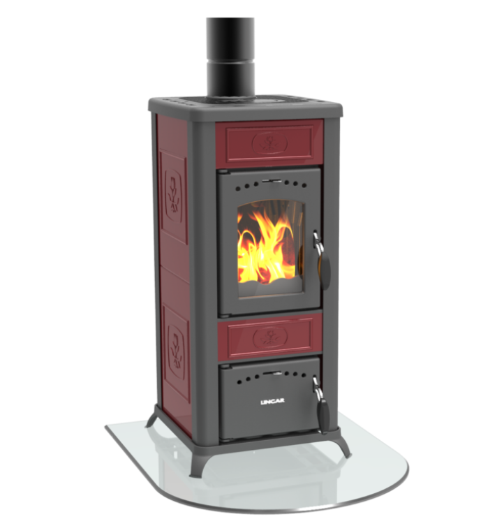 Stufa a legna Alice 480 AZ, Lincar