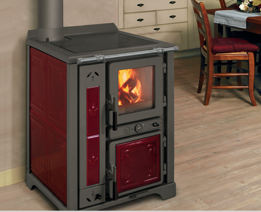 Bosky Country 30 EVO Fiori termocucina a legna, Thermorossi