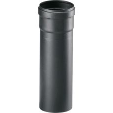 Canna_fumaria_linea_pellet_L 250 mm  Diam.100 Colore nero
