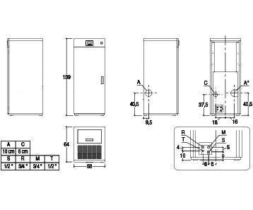 Disegno tecnico_cp20_caldaia a pellet_Piazzetta