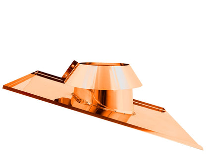 Faldale Inclinato da 10° a 30°, doppia parete INOX / RAME 304 - 316, Zinco Group