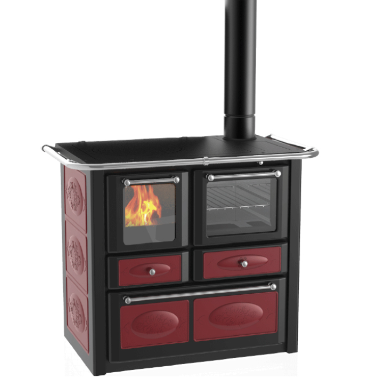 Cucina a legna con forno Gaia 149 A VL Dx, Lincar