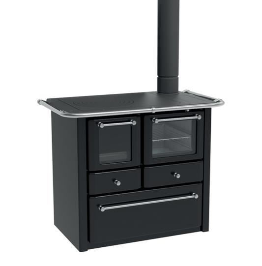 Cucina a legna con forno Gaia 149 AV Dx, Lincar