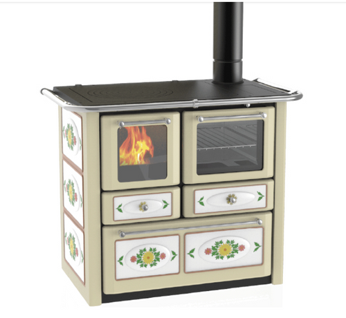 Cucina a legna con forno Gaia 149 A VL Dx, Lincar
