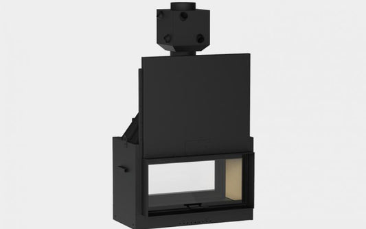 ME 90 B monoblocchi estetici con anta saliscendi, a legna, Piazzetta