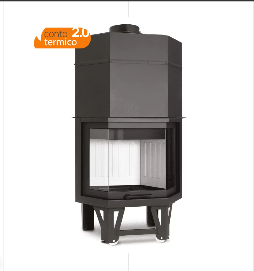 Termocamino 80 ESA IDROplus ClimaCalor