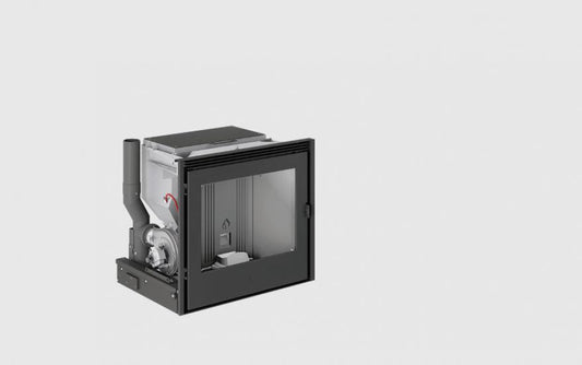 IP 7 Cast Iron Door, Inserto a pellet Piazzetta
