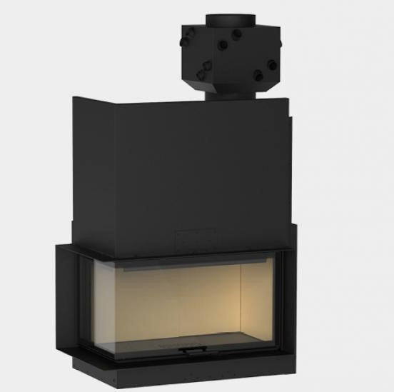 ME 90 D/S monoblocchi estetici con anta saliscendi, a legna, Piazzetta