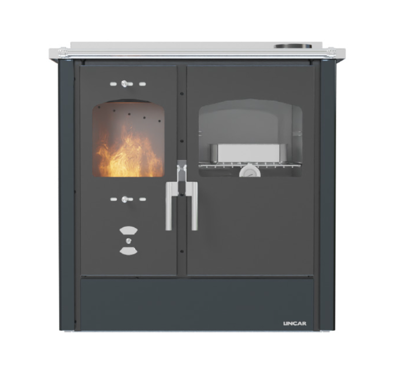Cucina a legna con forno Omega, Lincar